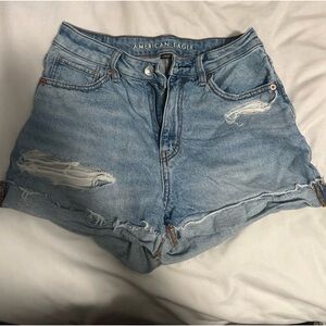 AE mom jean shorts
